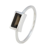 Ling Glamorous Brown Solitaire Ring